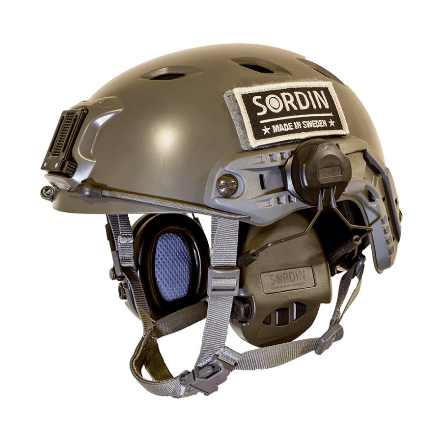Pack Casque Antibruit Militaire Sordin Pro-X Slim + Support Casque