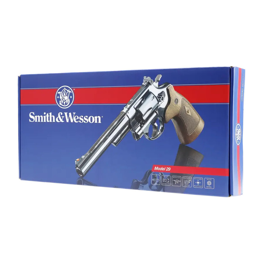 Revolver CO2 4.5 mm Smith & Wesson M29 6,5'' Polished & Blued –