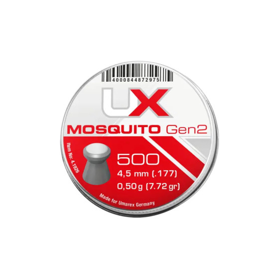 PLOMBS PLATS UMAREX  4.5MM GEN2 0.50G X 500