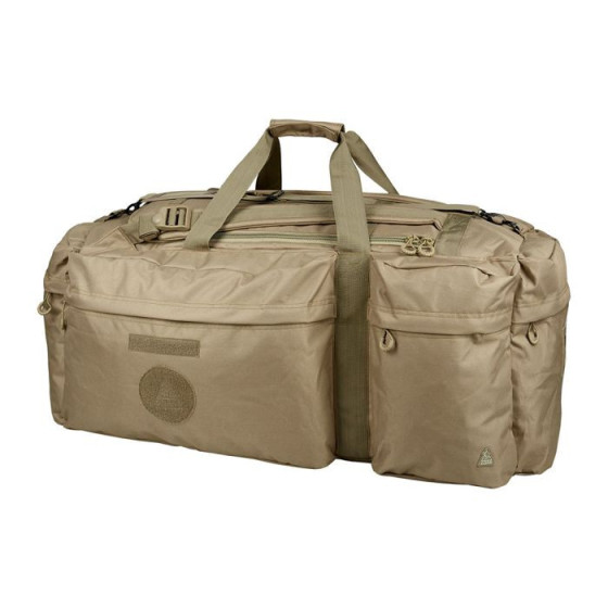 SAC MILITAIRE BAROUD ARES 7 POCHES 100 LITRES COYOTE