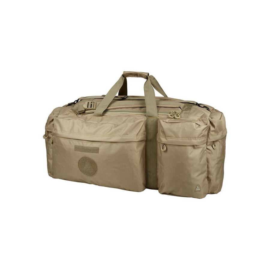 SAC MILITAIRE BAROUD ARES 7 POCHES 100 LITRES COYOTE
