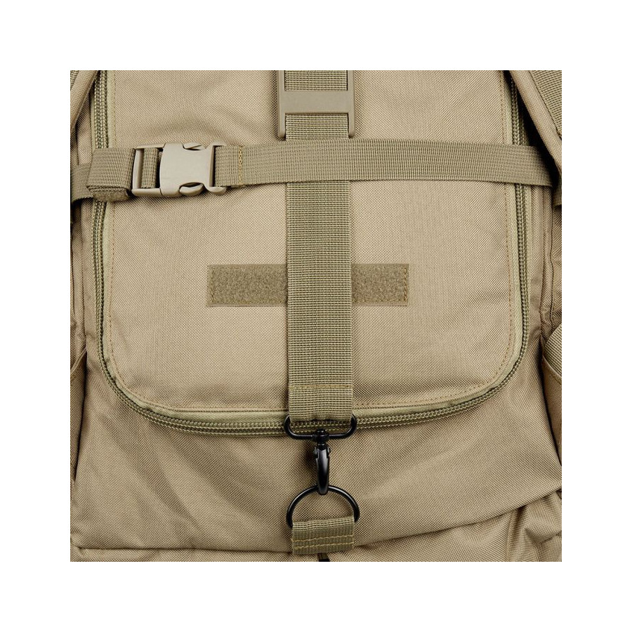 SAC MILITAIRE BAROUD ARES 7 POCHES 100 LITRES COYOTE
