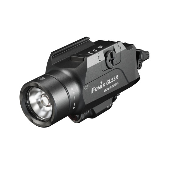 Lampe arme Fenix GL23R 1200 lumens laser vert rechargeable