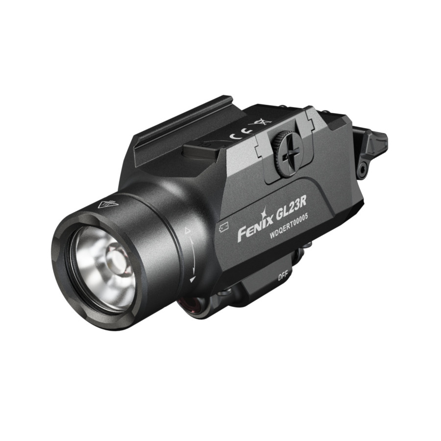 Lampe arme Fenix GL23R 1200 lumens laser vert rechargeable