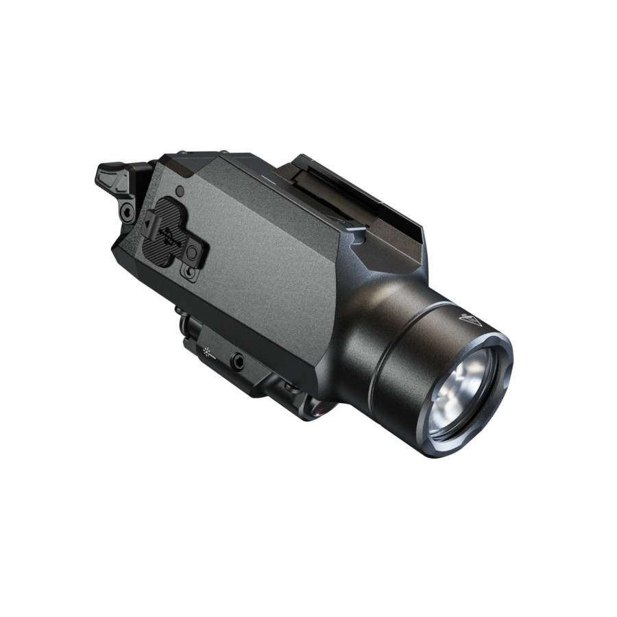 Lampe arme Fenix GL23R 1200 lumens laser vert rechargeable