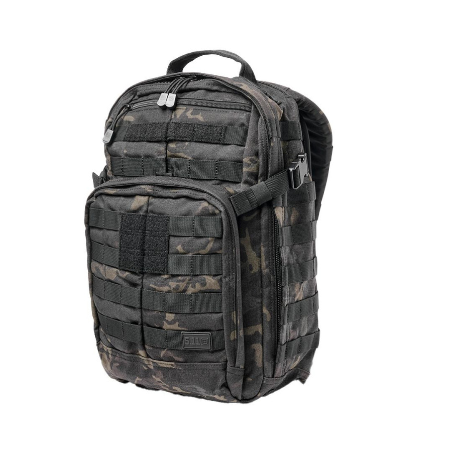 SAC A DOS RUSH 12 2.0 24 LITRES 5.11 MULTICAM NOIR