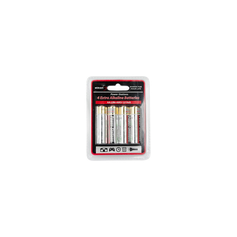 SET DE 4 PILES AA LR6 BOKER PLUS