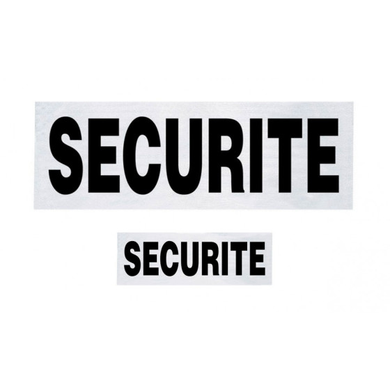 LOT DOSSARD + BANDE POITRINE SECURITE AVEC VELCRO