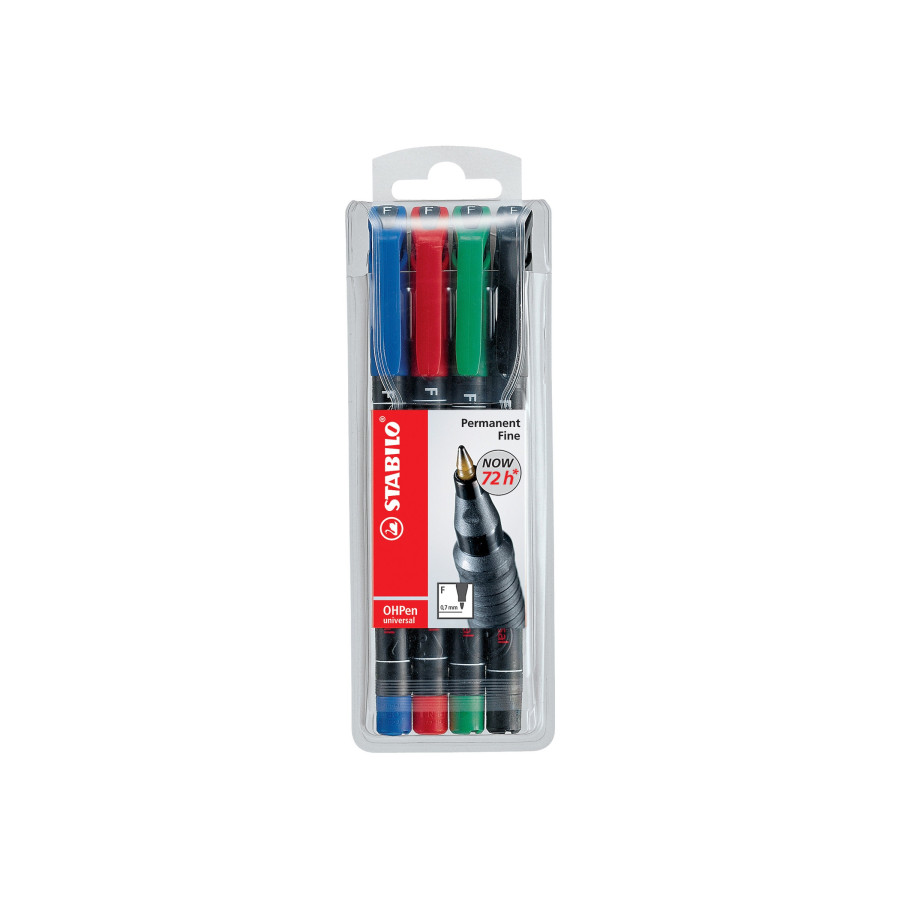 ETUI 4 FEUTRES PERMANENTS STABILO ETUI 4 FEUTRES PERMANENTS STABILO