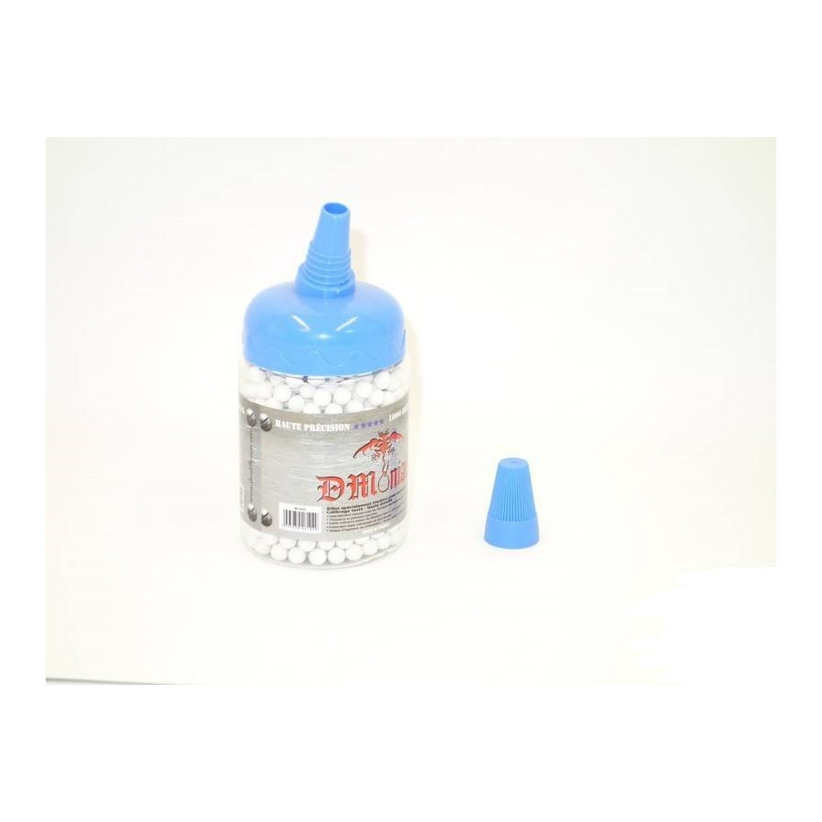 BILLES AIRSOFT DMONIAC 0.20G x 1000 AVEC VERSEUR RAPIDE BILLES AIRSOFT DMONIAC 0.20G x 1000 AVEC VERSEUR RAPIDE