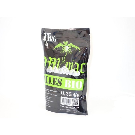 BILLES BIO DMONIAC 0.25G x 4000 EN SACHET