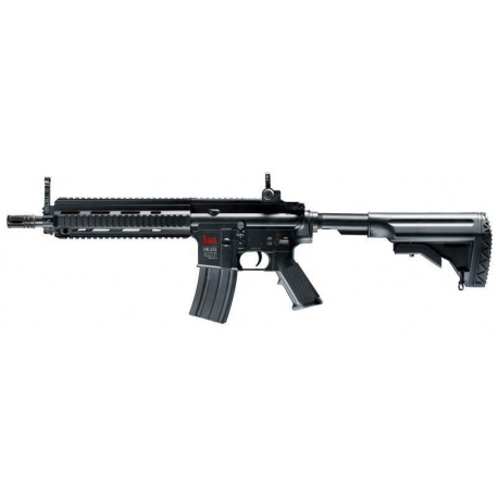RÉPLIQUE HK416 NOIR H&K UMAREX CQB PACK COMPLET 0,5J AEG
