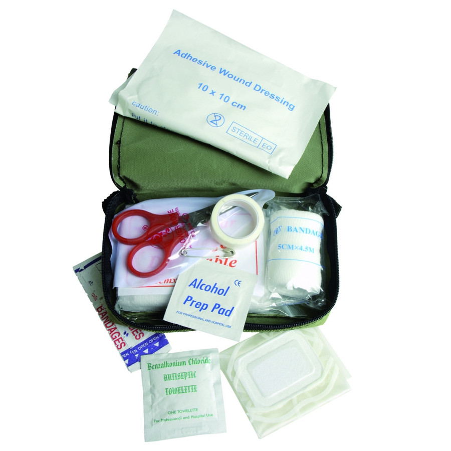 KIT DE 1ER SECOURS MILITAIRE PETIT MODEL KIT DE 1ER SECOURS MILITAIRE PETIT MODEL