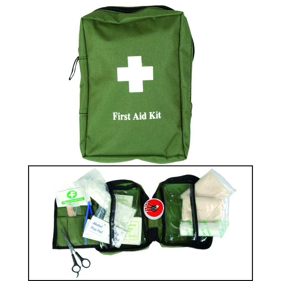 KIT DE 1ER SECOURS MILITAIRE GRAND MODEL