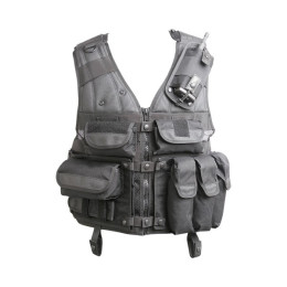 Gilet Tactique Forces d'Intervention - Holster Droitier - Patrol